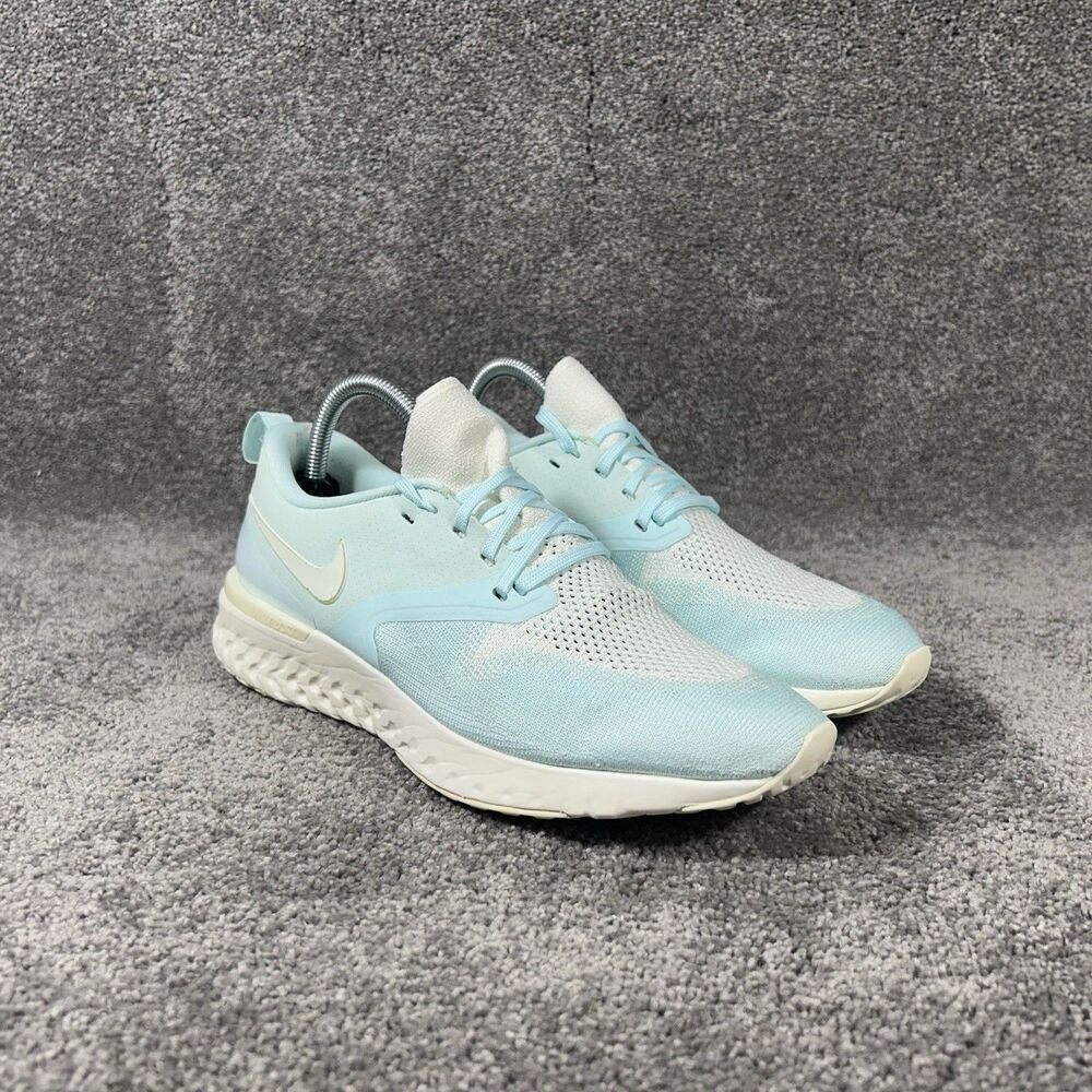 Nike Odyssey React 2 Flyknit AH1016-301 Women’s Size 10 Teal Tint Running Shoes - Picture 2 of 12